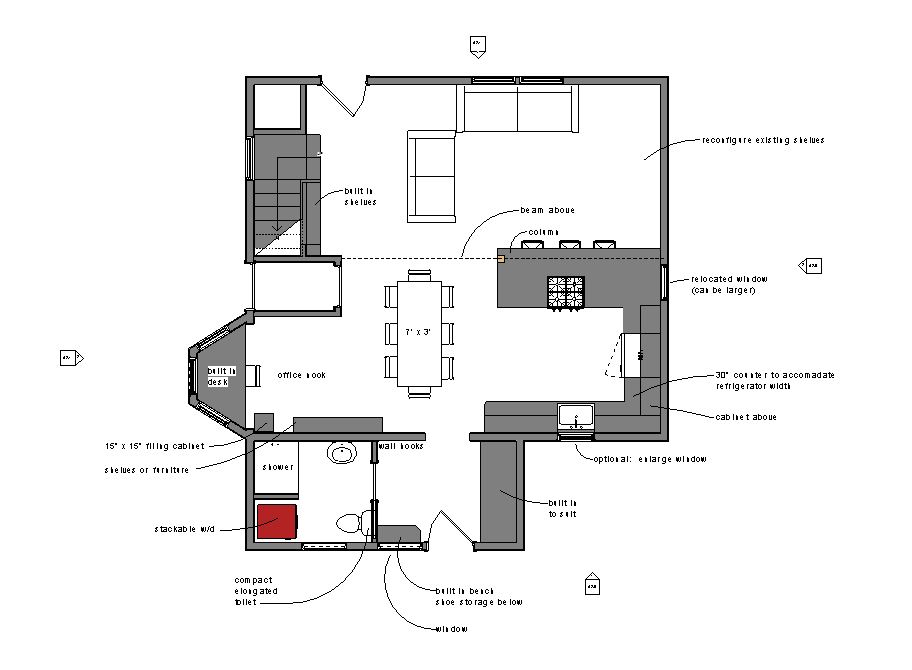 Kitchen Floor Plan